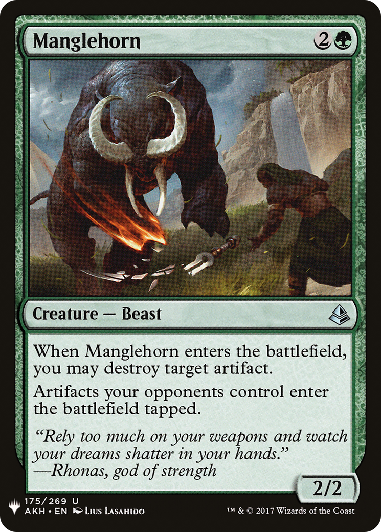 Manglehorn (LIST-AKH-175) - The List