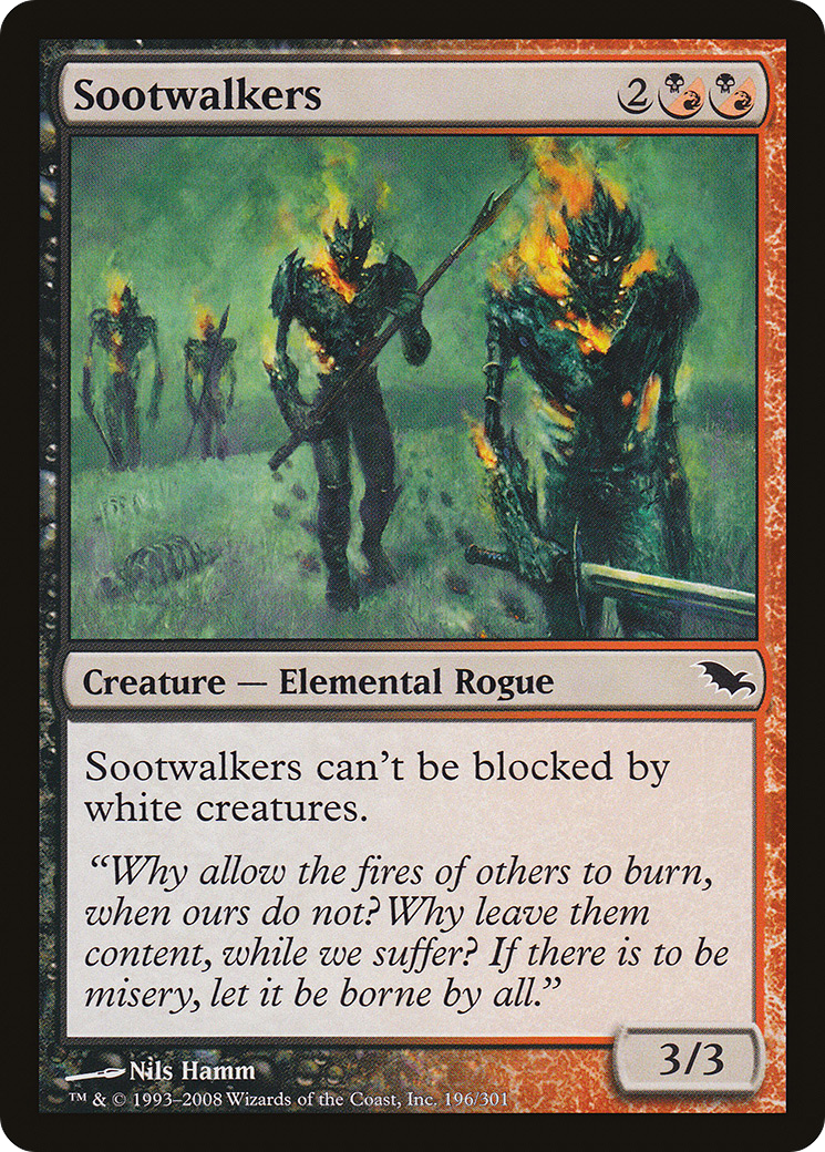 Sootwalkers (SHM-196) - Shadowmoor Foil