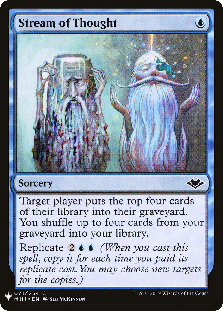 Stream of Thought (LIST-MH1-71) - The List