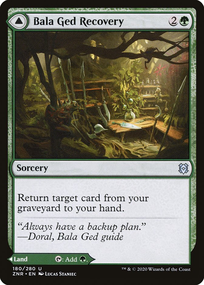 Bala Ged Recovery // Bala Ged Sanctuary (ZNR-180) - Zendikar Rising