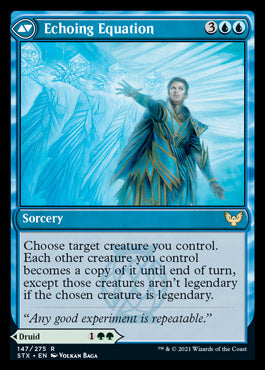 Augmenter Pugilist // Echoing Equation (STX-147) - Strixhaven: School of Mages Foil