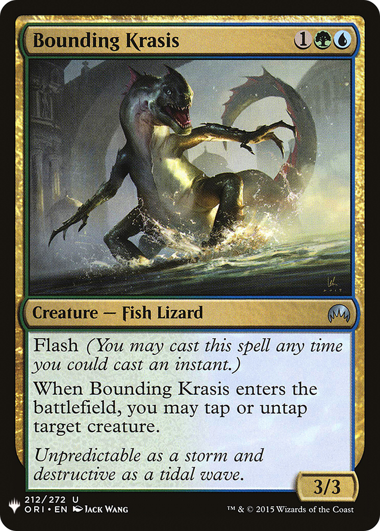 Bounding Krasis (LIST-ORI-212) - The List