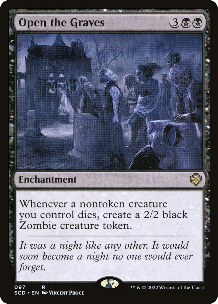 Open the Graves (SCD-097) - Starter Commander Decks