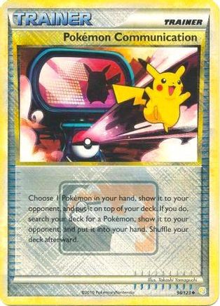 Pokemon Communication (League Promo) 098/129 - League & Championship Cards Reverse Holofoil