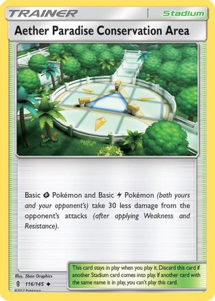 Aether Paradise Conservation Area 116/145 - SM  Guardians Rising