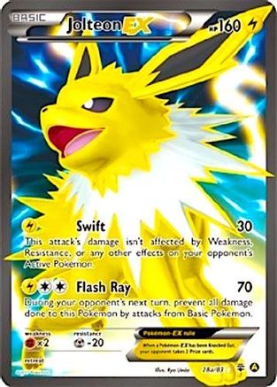 Jolteon EX 28a/83 - Alternate Art Promos Holofoil