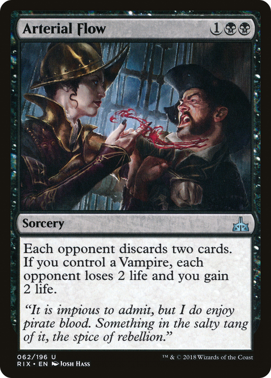 Arterial Flow (RIX-062) - Rivals of Ixalan Foil