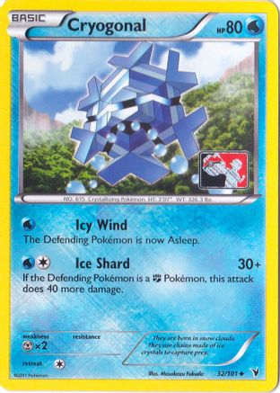 Cryogonal (League Promo) 032/101 - League & Championship Cards Reverse Holofoil
