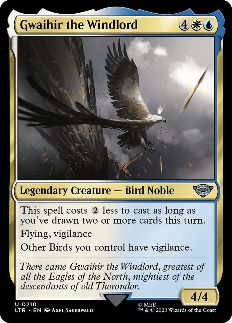 Gwaihir the Windlord (LTR-210) - The Lord of the Rings: Tales of Middle-earth