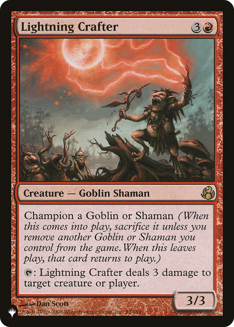 Lightning Crafter (LIST-MOR-93) - The List