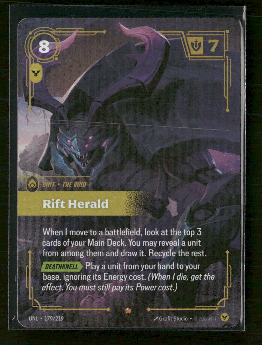 Rift Herald #179/219 Epic - Riftbound Unleashed