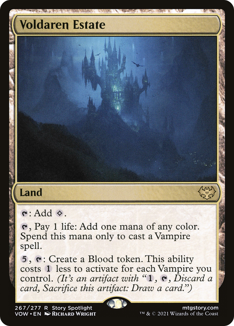 Voldaren Estate (VOW-267) - Innistrad: Crimson Vow Foil