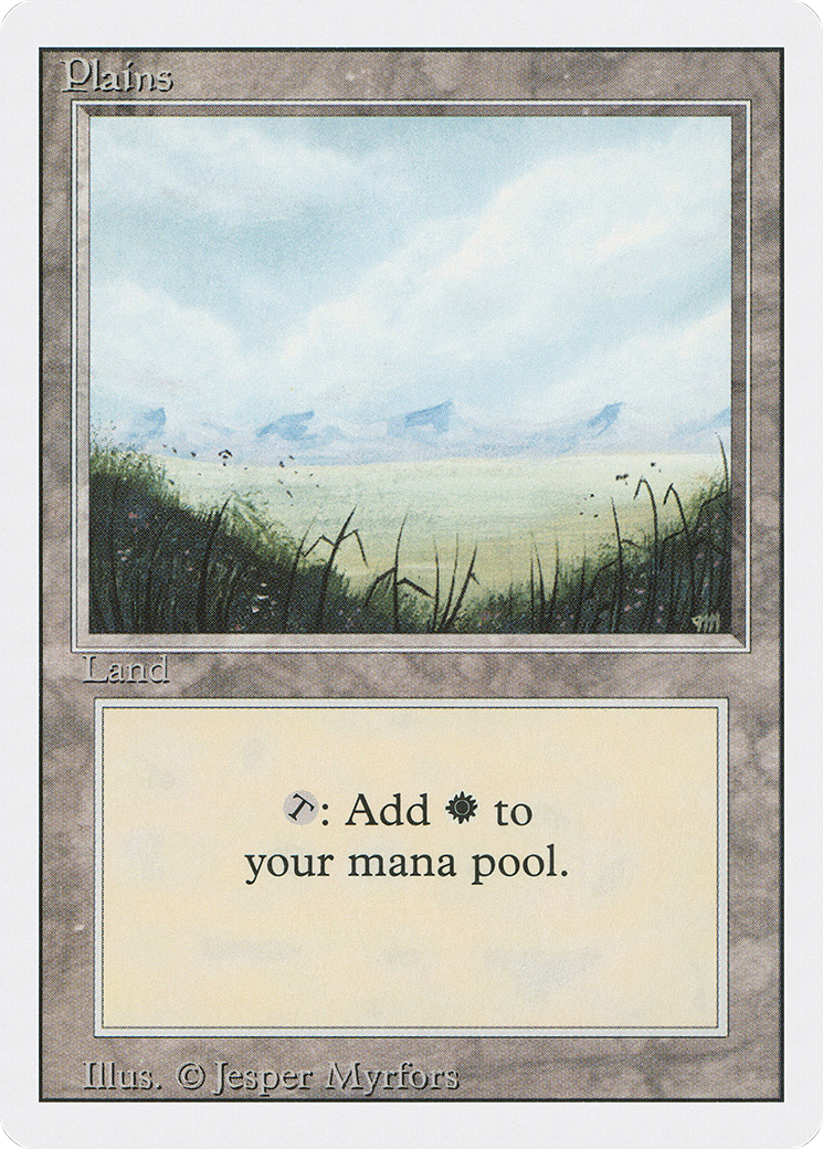 Plains (3ED-292) - Revised Edition