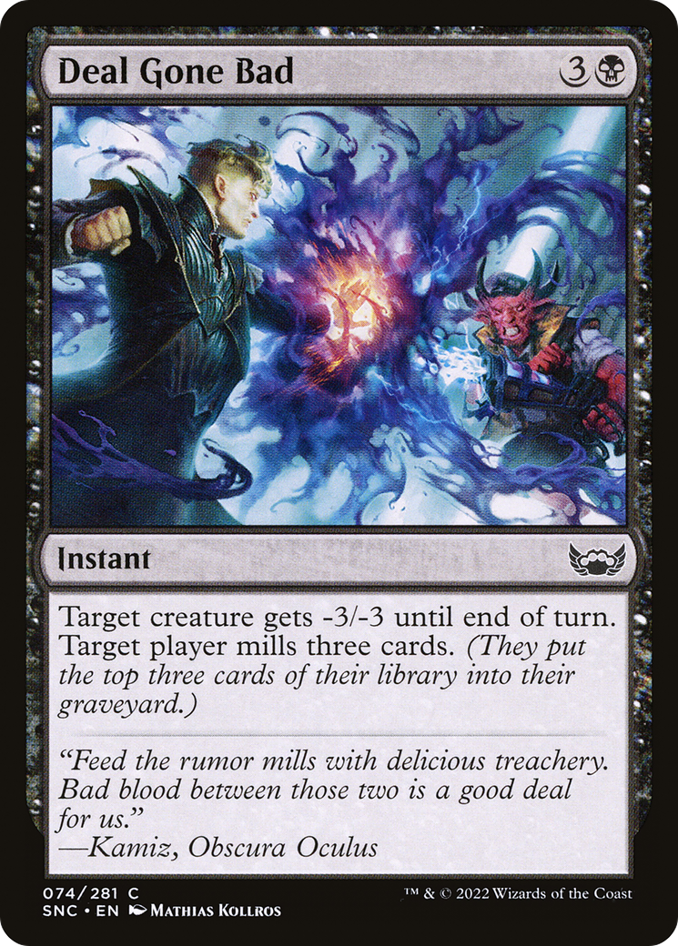 Deal Gone Bad (SNC-074) - Streets of New Capenna