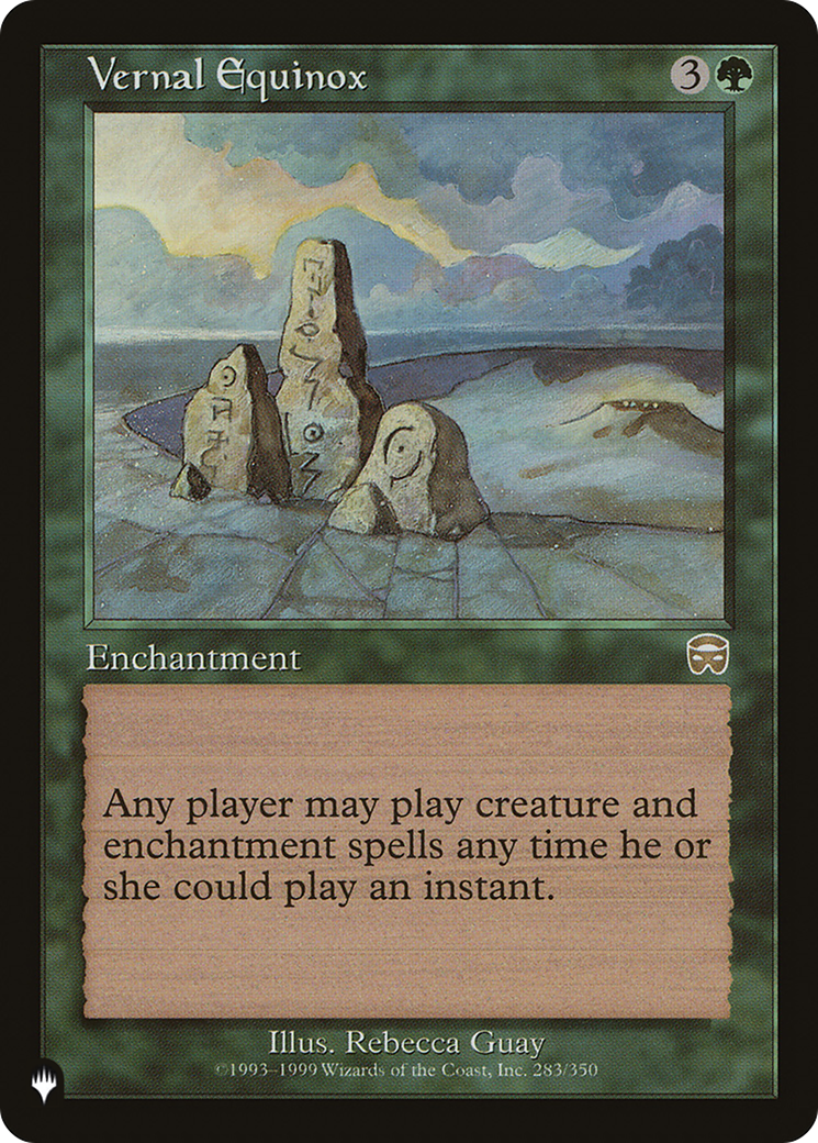 Vernal Equinox (LIST-MMQ-283) - The List