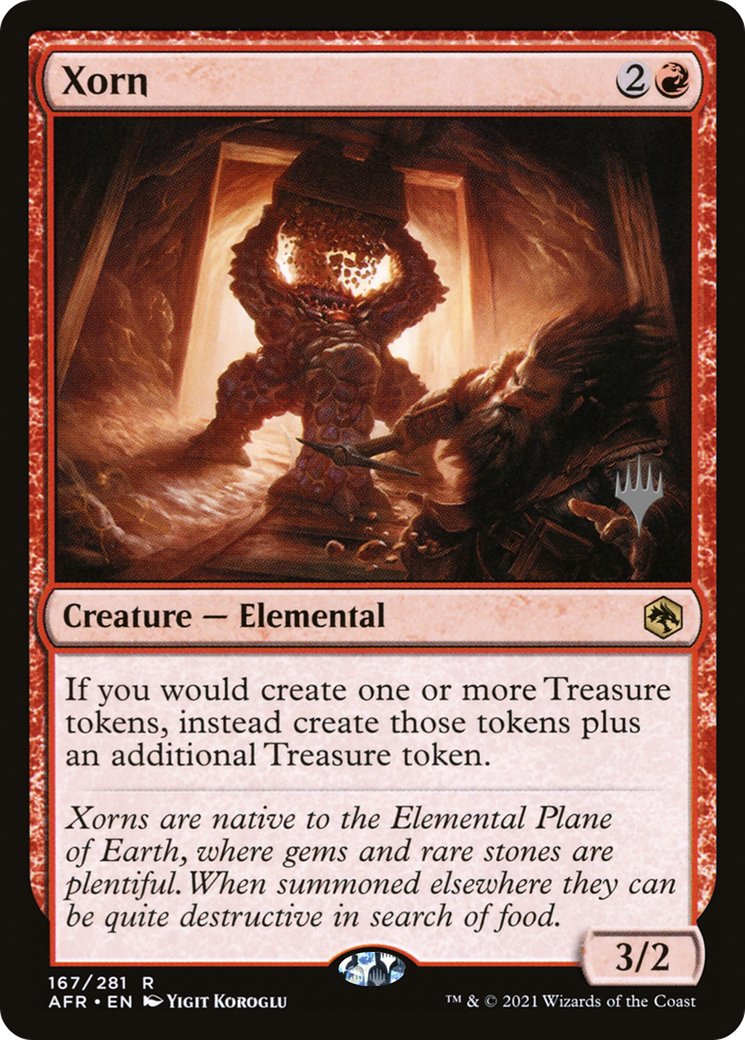 Xorn (PPAFR-167P) - Adventures in the Forgotten Realms Promos Foil