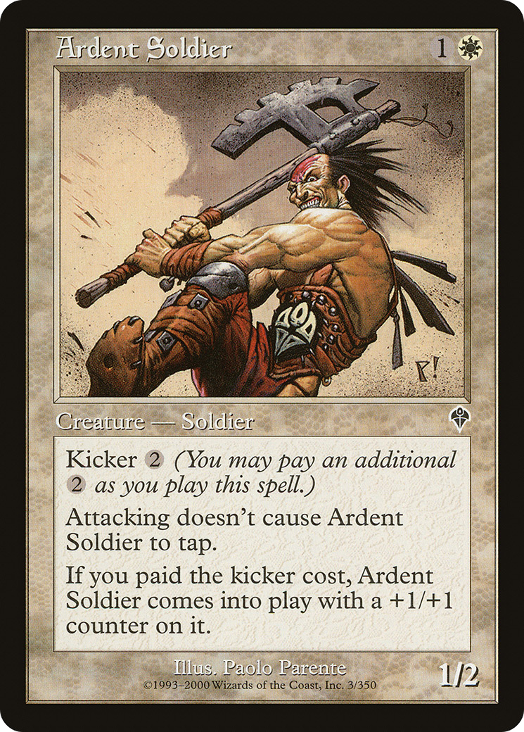Ardent Soldier (INV-003) - Invasion