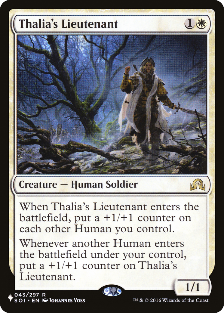 Thalia's Lieutenant (LIST-SOI-43) - The List