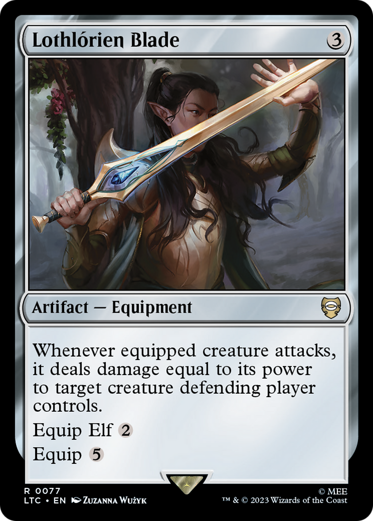 Lothlórien Blade (LTC-077) - Tales of Middle-earth Commander