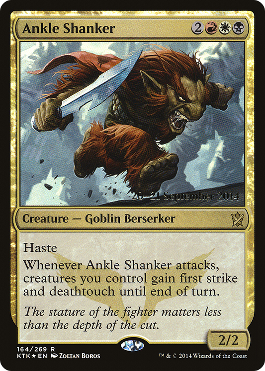 Ankle Shanker (PRE-164S) - Khans of Tarkir Promos Foil
