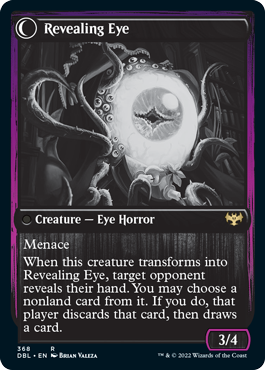 Concealing Curtains // Revealing Eye (DBL-368) - Innistrad: Double Feature: (Double Faced Transform) Foil