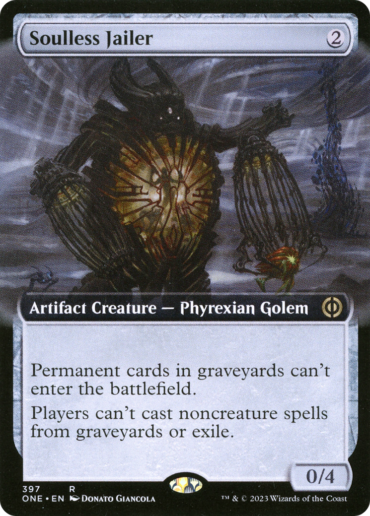 Soulless Jailer (ONE-397) - Phyrexia: All Will Be One: (Extended Art)