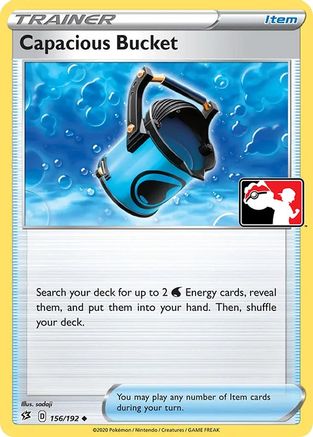 Capacious Bucket 156 - Prize Pack Series Cards Holofoil