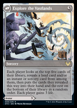 Wandering Archaic // Explore the Vastlands (STX-006) - Strixhaven: School of Mages Foil
