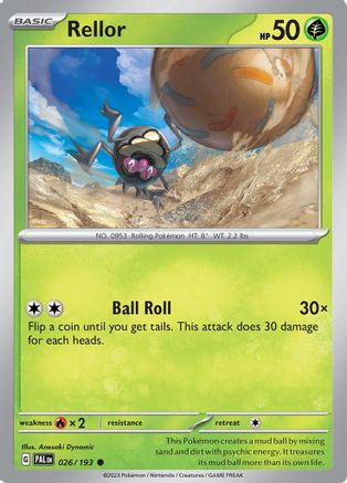 Rellor 026/193 - SV02 Paldea Evolved