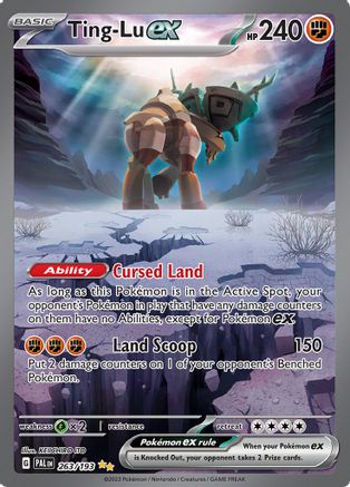 Ting-Lu ex 263/193 - SV02 Paldea Evolved Holofoil