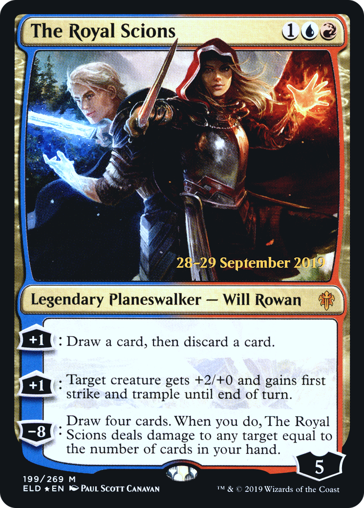 The Royal Scions (PRE-199S) - Throne of Eldraine Promos Foil