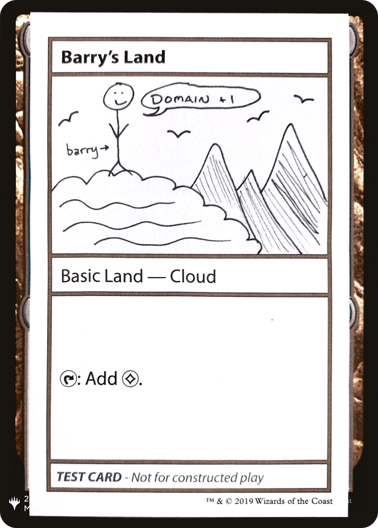 Barry's Land (CMB1-) - Mystery Booster Playtest Cards 2019