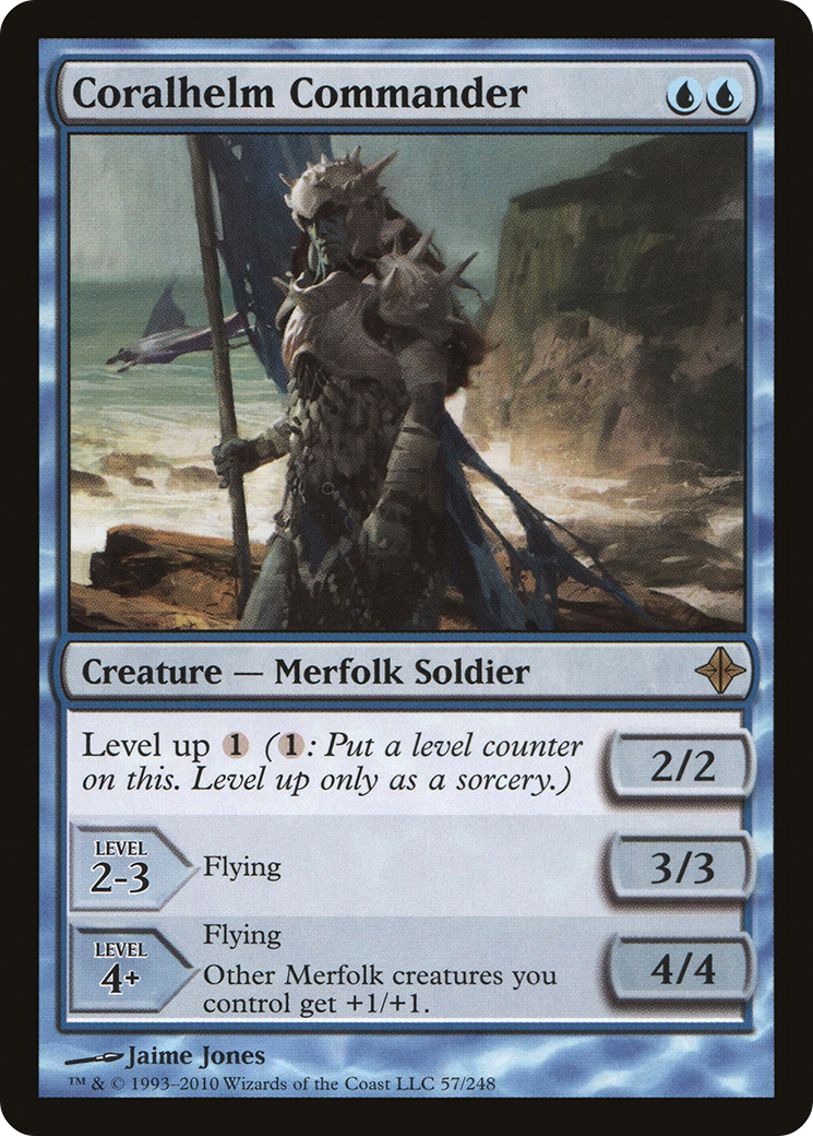 Coralhelm Commander (ROE-057) - Rise of the Eldrazi Foil