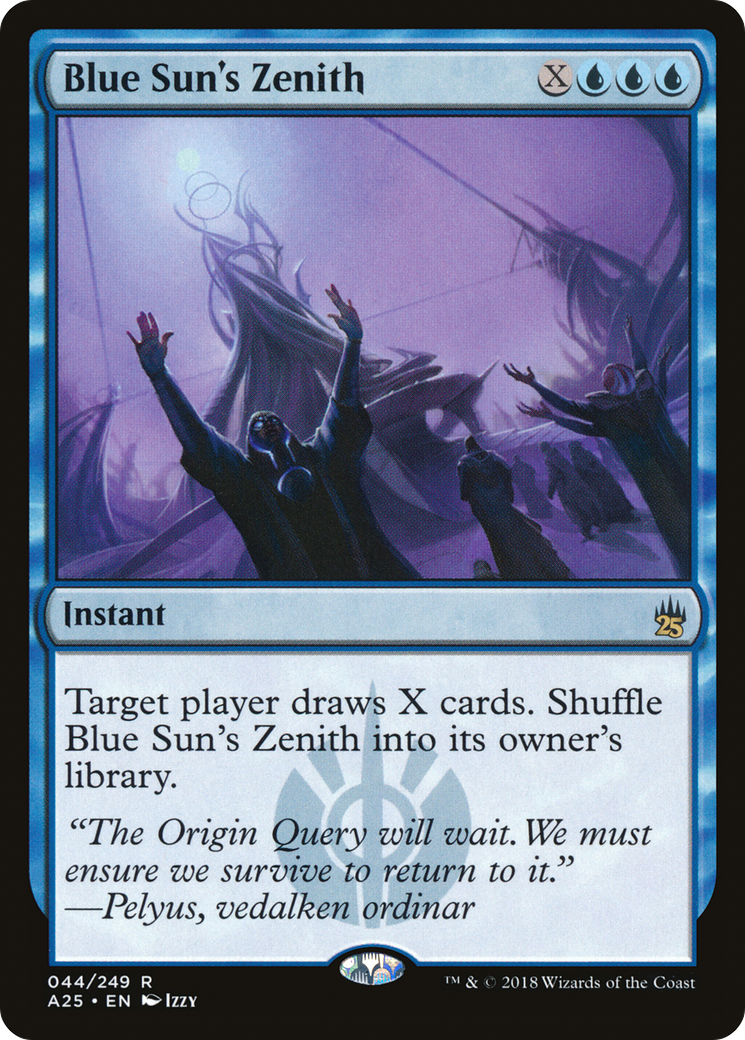 Blue Sun's Zenith (A25-044) - Masters 25