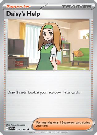 Daisy's Help 158/165 - SV Scarlet & Violet 151