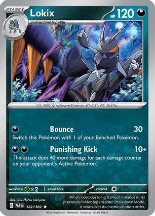 Lokix 122/182 - SV04 Paradox Rift Holofoil