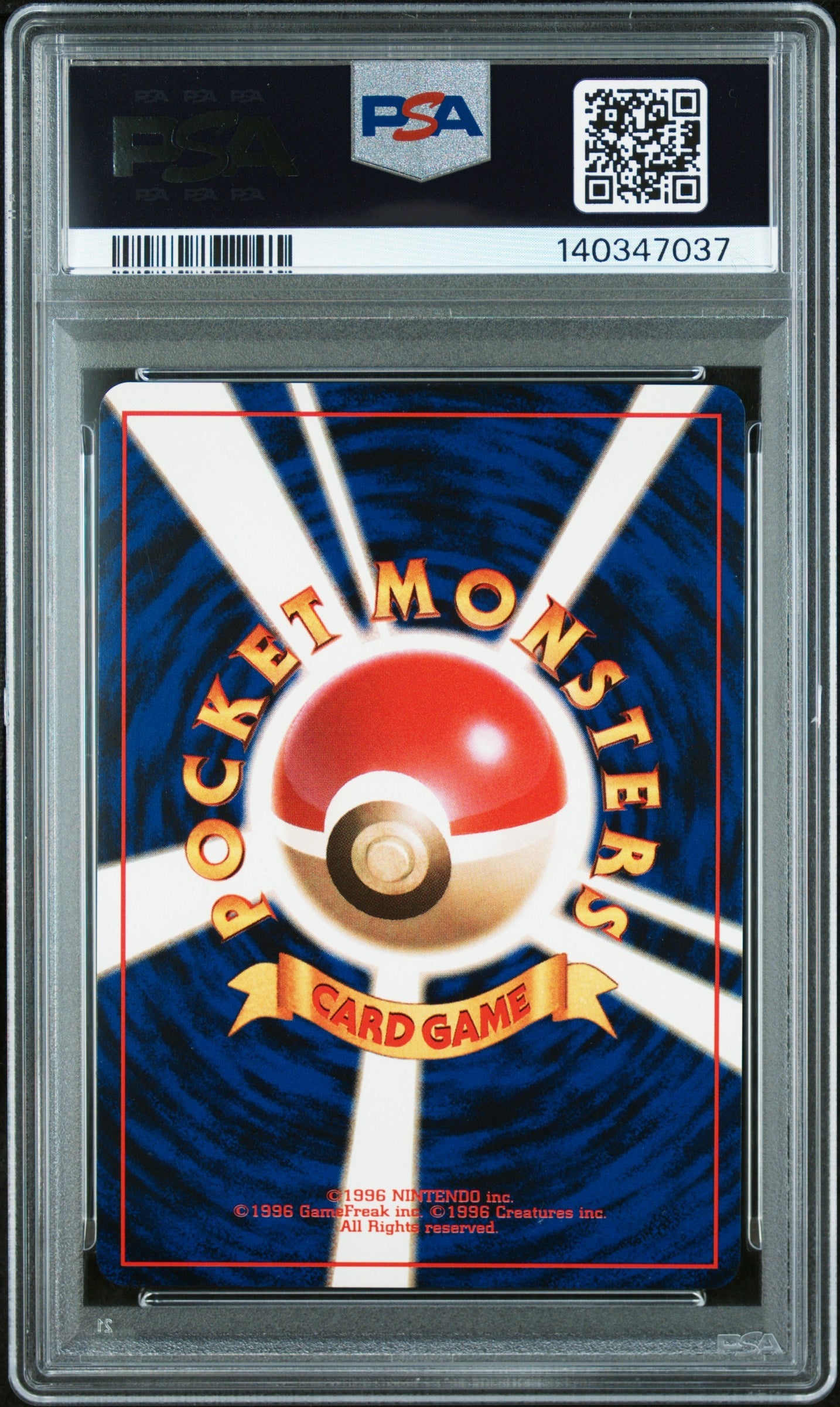 1999 Pokemon Japanese Gym 2 Holo Blaine'S Arcanine 9 PSA #59