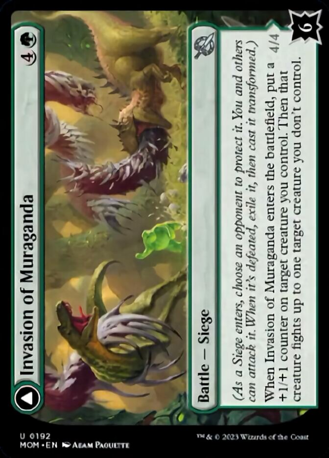 Invasion of Muraganda // Primordial Plasm (MOM-192) - March of the Machine Foil