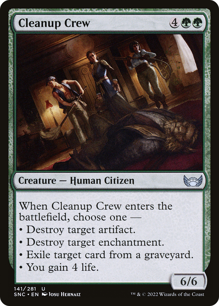 Cleanup Crew (SNC-141) - Streets of New Capenna