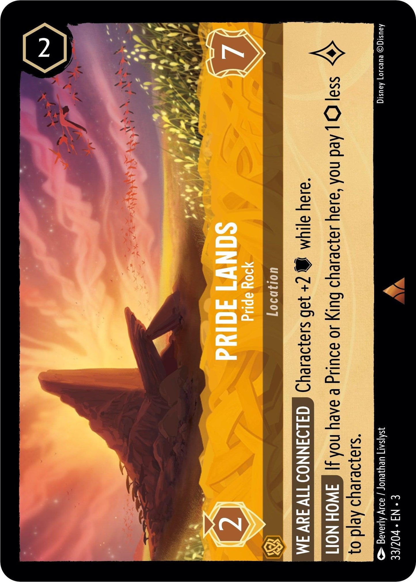 Pride Lands - Pride Rock (33/204) - Into the Inklands