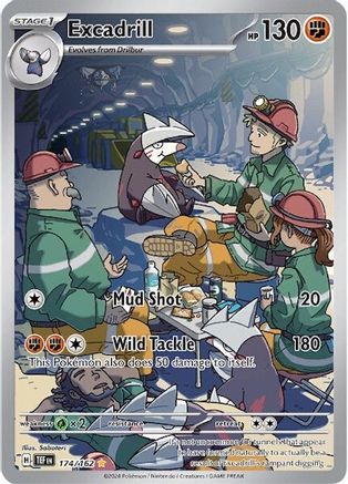 Excadrill 174/162 - SV05 Temporal Forces Holofoil