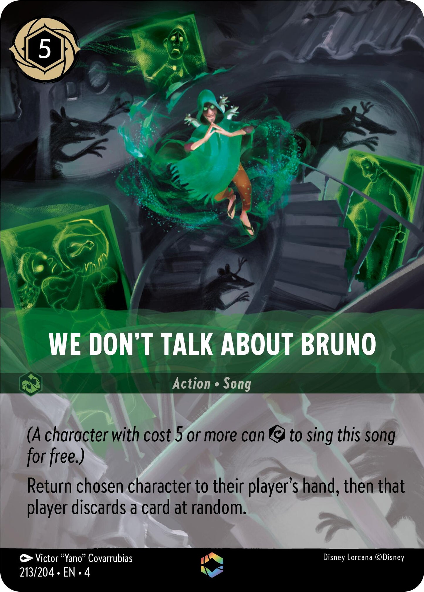 We Don't Talk About Bruno (Enchanted) (213/204) - Ursulas Return Holofoil