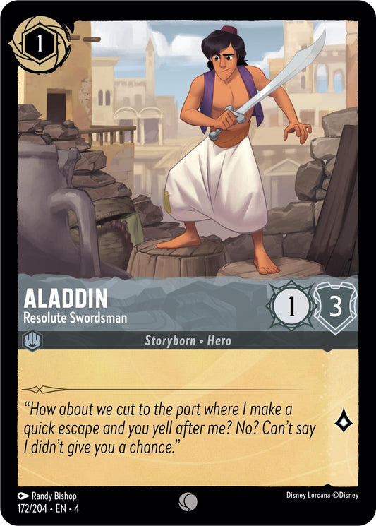 Aladdin - Resolute Swordsman (172/204) - Ursulas Return