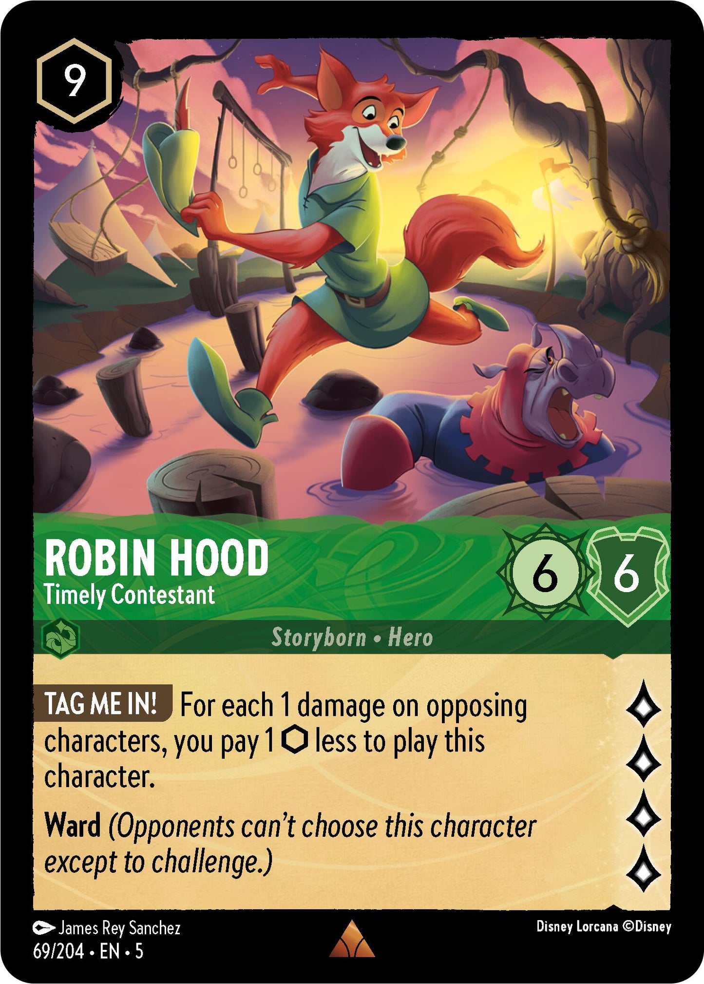 Robin Hood - Timely Contestant (69/204) - Shimmering Skies