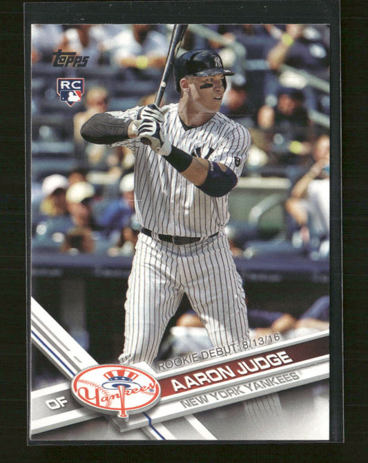 2017 Topps Update Aaron Judge Rookie #US99