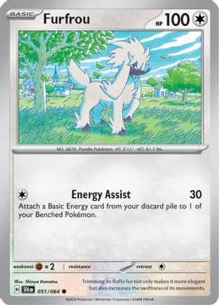 Furfrou 051/064 - SV Shrouded Fable