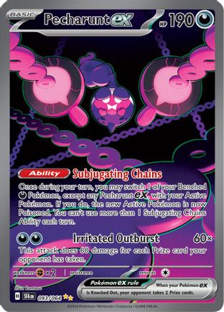 Pecharunt ex 093/064 - SV Shrouded Fable Holofoil