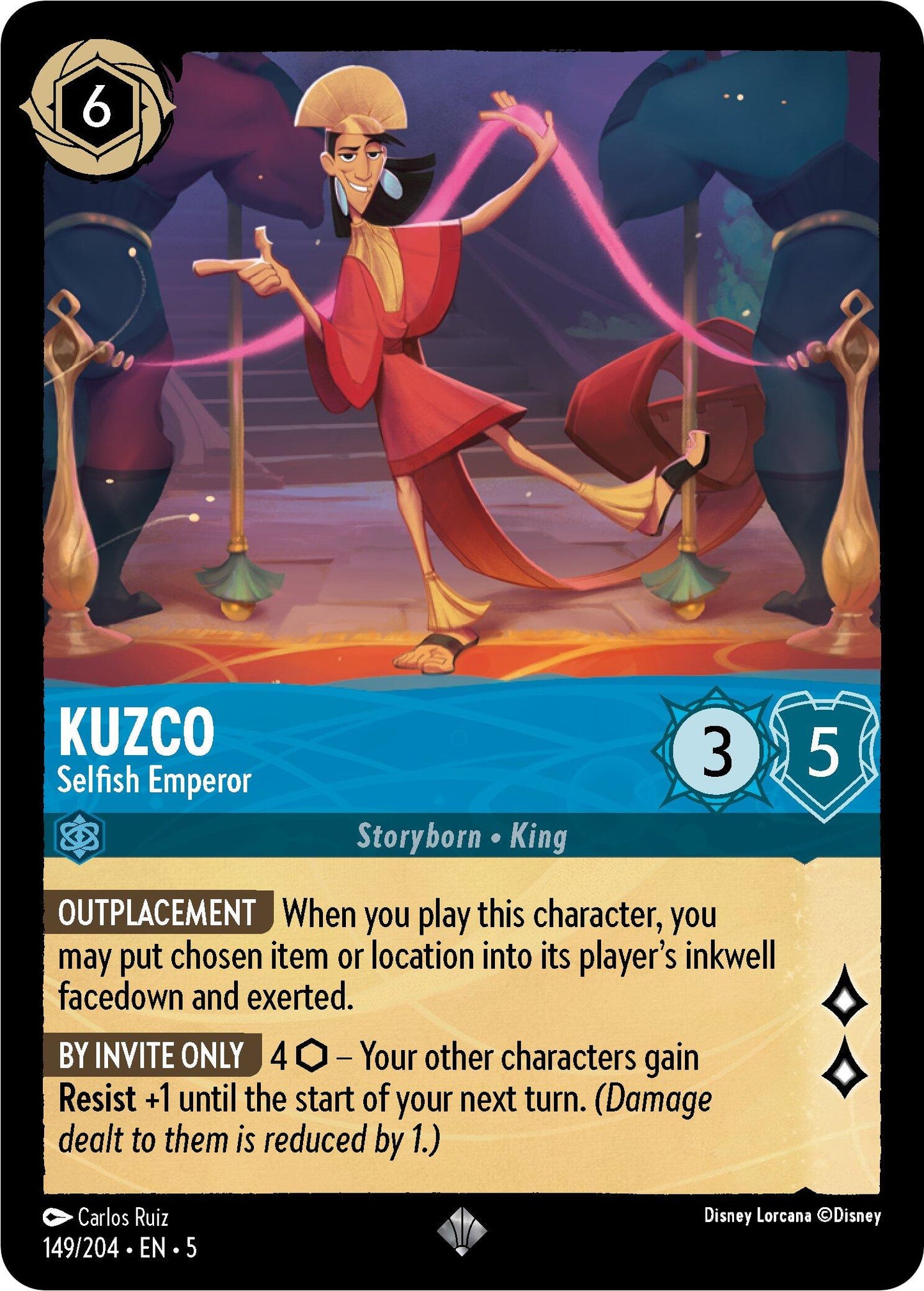 Kuzco - Selfish Emperor (149/204) - Shimmering Skies