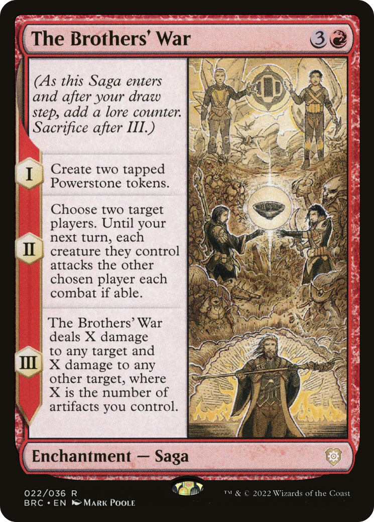 The Brothers' War (BRC-022) - The Brothers' War Commander