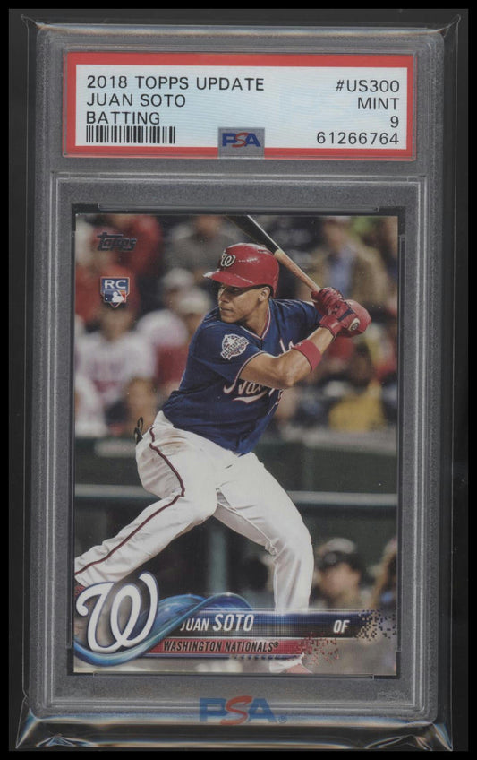 2018 Topps Update Juan Soto 9 PSA #US300